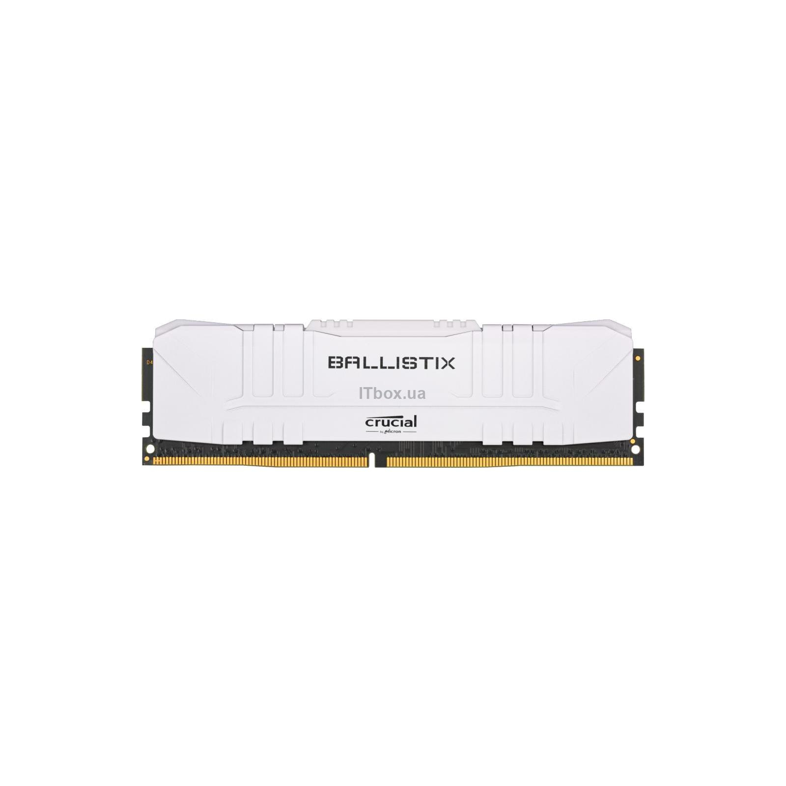 Модуль пам'яті для комп'ютера DDR4 16GB 3200 MHz Ballistix White Micron ...