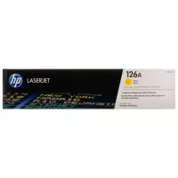 Картридж HP CLJ 126A Yellow, для CP1025 Фото