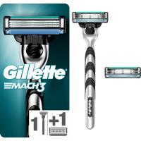 Бритва Gillette Mach3 с 2 сменными картриджами Фото