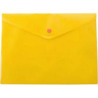Папка - конверт Buromax А5, with a button, yellow Фото