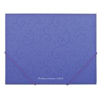 Папка на резинках Buromax А5, BAROCCO, violet Фото
