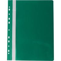Папка-швидкозшивач Buromax A4 , perforated, PVC, green/ PROFESSIONAL Фото