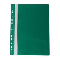 Папка-швидкозшивач Buromax A4 , perforated, PVC, green/ PROFESSIONAL Фото
