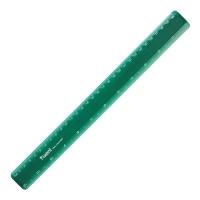 Лінійка Axent plastic, 30cm, matt, green Фото