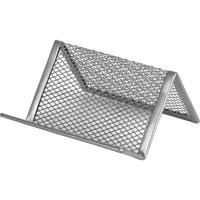 Підставка для візиток Axent 95x80x60мм, wire mesh, silver Фото
