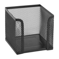 Подставка-куб для писем и бумаг Axent 100х100x100мм, wire mesh, black Фото