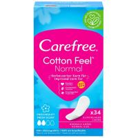 Ежедневные прокладки Carefree Cotton Fresh 34 шт. Фото