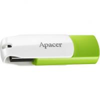 USB флеш накопичувач Apacer 16GB AH335 Green/White USB 2.0 Фото