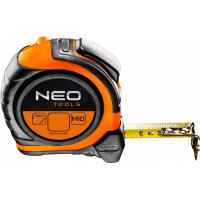 Рулетка Neo Tools сталева стрічка 8 м x 25 мм, магніт, двосторонній Фото