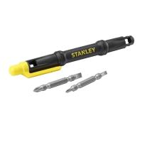 Набір викруток Stanley кишенькова з двома двосторонніми вставками Фото