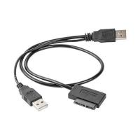 Перехідник Cablexpert USB 2.0 to Slimline SATA 13 pin Фото