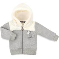 Кофта детская Haknur на молнии с меховым капюшоном Фото