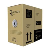 Кабель мережевий Ritar UTP 305м КНПп (4*2*0,51) [СCA] внешний, проволока Фото