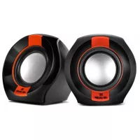Акустична система REAL-EL S-50 black-red Фото