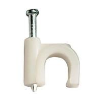 Скоба Ritar для крепления кабеля 6мм 100шт Фото