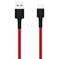 Дата кабель Xiaomi USB 2.0 AM to Type-C 1.0m Braide red Фото