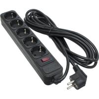 Сетевой фильтр питания Patron 5.0 m3*1mm2 (SP-1055) 5 розеток BLACK Фото