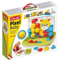 Набор для творчества Quercetti Мозаика 30 крупных фишек + доска-кейс Фото