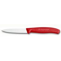 Кухонный нож Victorinox SwissClassic для нарезки 8 см, красный Фото
