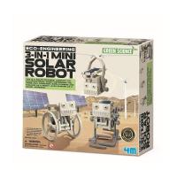 Набор для экспериментов 4М Робот на солнечной батарее 3-в-1 Фото