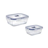 Пищевой контейнер Luminarc Pure Box Active набір 2 шт 380мл 820мл Фото