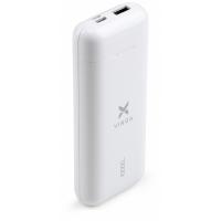 Батарея універсальна Vinga 10000 mAh glossy white Фото