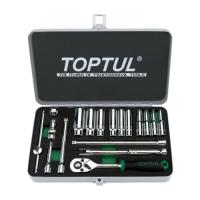 Набор инструментов Toptul дюймових 1/4" 18од. 3/16"-9/16" Фото
