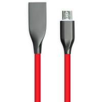 Дата кабель PowerPlant USB 2.0 AM to Micro 5P 2.0m red Фото