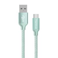 Дата кабель ColorWay USB 2.0 AM to USB-C 2.0m mint Фото