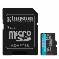 Карта памяти Kingston 64GB microSDXC class 10 UHS-I U3 A2 Canvas Go Plus Фото