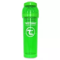 Бутылочка для кормления Twistshake антиколиковая 330 мл, зеленая Фото