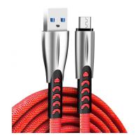 Дата кабель ColorWay USB 2.0 AM to Micro 5P 1.0m zinc alloy red Фото