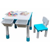 Дитячий стіл Microlab Toys Конструктор Игровой Центр + 1 стул Фото