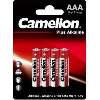 Батарейка Camelion AAA LR03 Plus Alkaline * 4 Фото