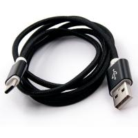 Дата кабель Dengos USB 2.0 AM to Type-C 1.5m black Фото