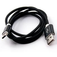 Дата кабель Dengos USB 2.0 AM to USB-C 1.5m black Фото