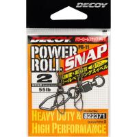 Вертлюг Decoy із застібкою PR-11 Powerroll Snap 0 2 шт/уп Фото