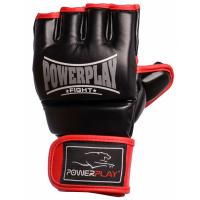 Перчатки для MMA PowerPlay 3058 M Black/Red Фото