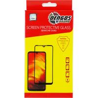 Стекло защитное Dengos Full Glue SD iPhone 12/12 Pro, black frame Фото
