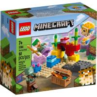 Конструктор LEGO Minecraft Коралловый риф 92 детали Фото