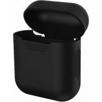 Чохол для навушників MakeFuture Apple AirPods Silicone Black Фото