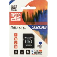 Карта пам'яті Mibrand 32GB microSDHC class 10 UHS-I Фото