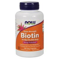 Витамин Now Foods Биотин (В7) 10000 мкг, 120 гелевых капсул Фото