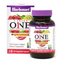 Мультивитамин Bluebonnet Nutrition Женские Мультивитамины, Ladies' One, 30 раститель Фото