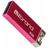 USB флеш накопичувач Mibrand 8GB Сhameleon Pink USB 2.0 Фото