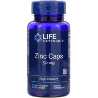 Минералы Life Extension Цинк высокой эффективности, Zinc Caps, High Potenc Фото