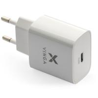 Зарядное устройство Vinga PD Type-C 20W Charger white Фото
