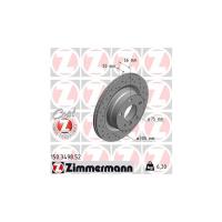 Гальмівний диск ZIMMERMANN 150.3498.52 Фото