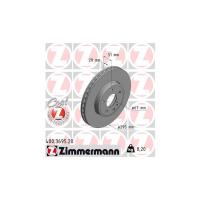 Гальмівний диск ZIMMERMANN 400.3695.20 Фото