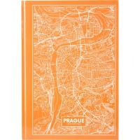 Канцелярська книга Axent Maps Prague А4 в твердій обкладинці 96 аркушів в к Фото